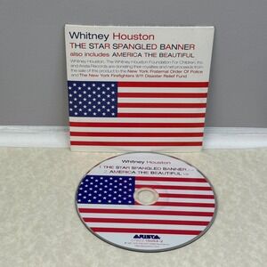 Whitney Houston: The Star Spangled Banner America The Beautiful CD Single Arista